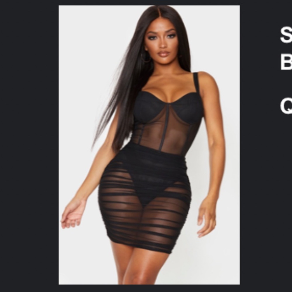Pretty Little Thing Black Dress